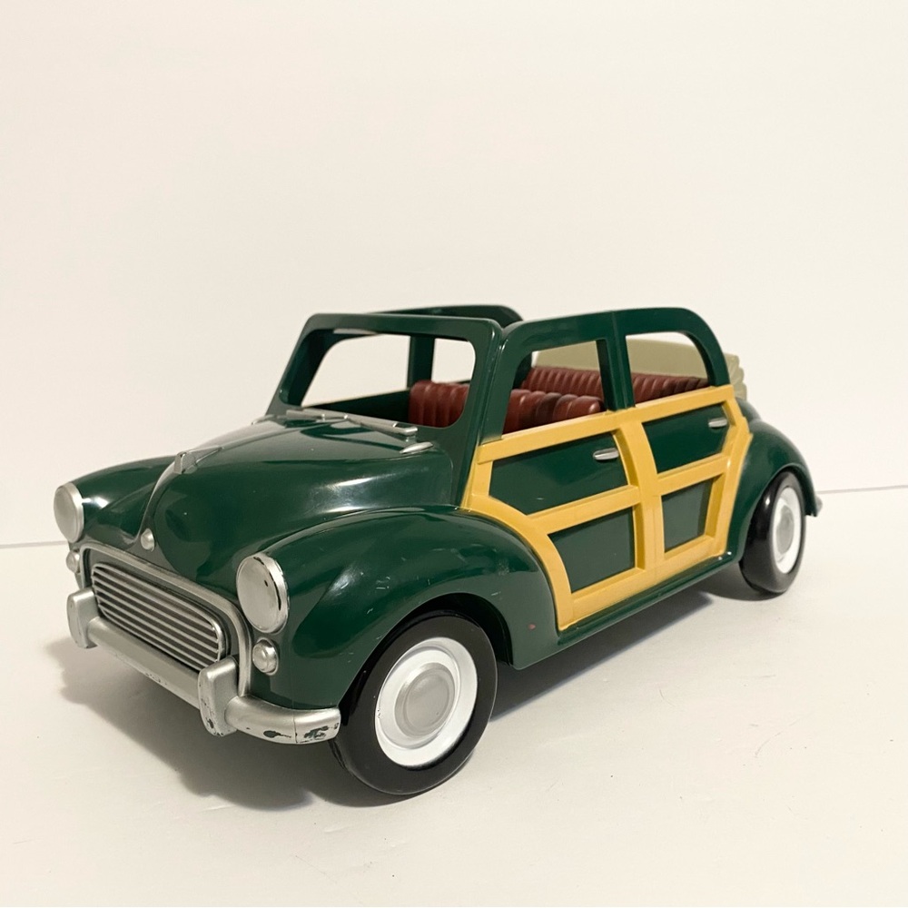 Calico Critters Green Woody Convertible Coupe Car Family Vehicle Vintage Epoch